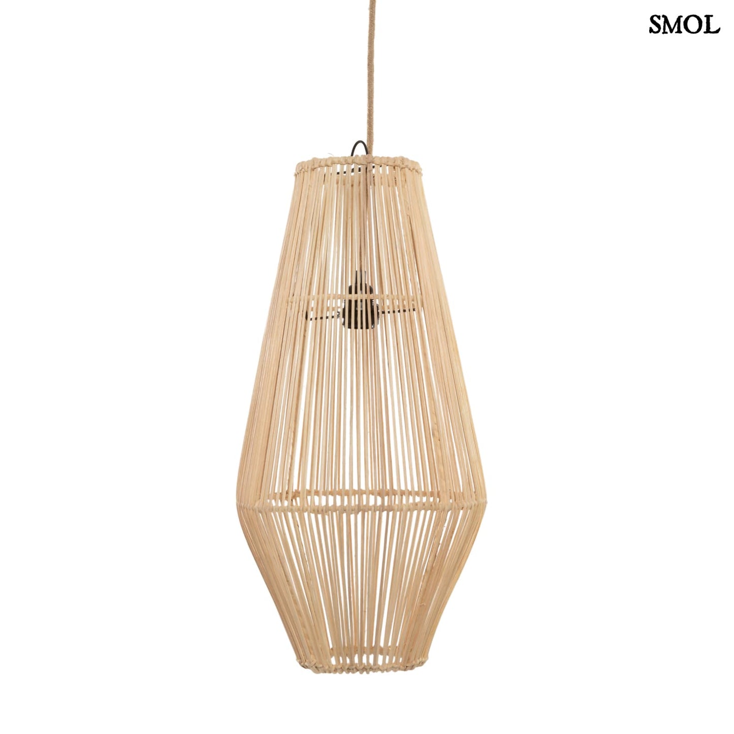 AFRODISIAC - rattan lámpaernyő - natúr, 60 cm - smol.hu - fehér háttérrel