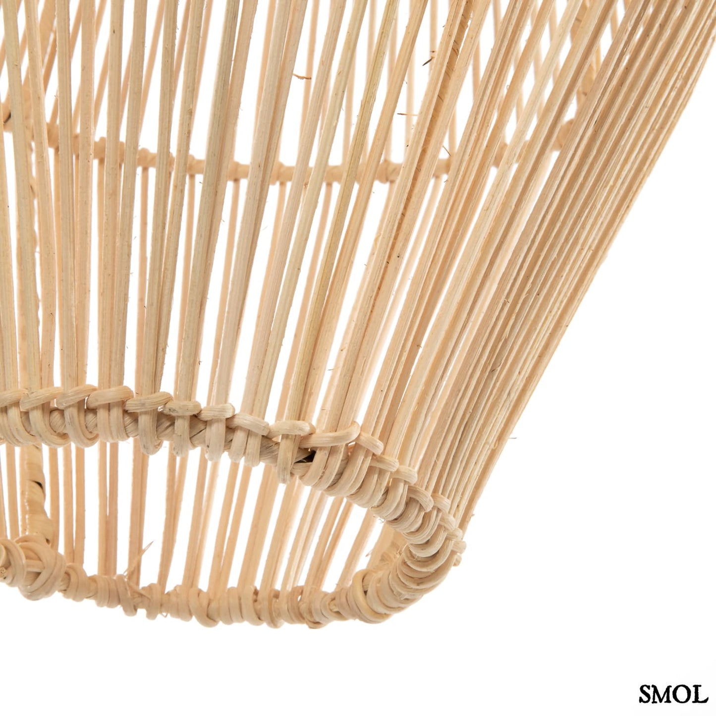 AFRODISIAC - rattan lámpaernyő - natúr, 60 cm - smol.hu - rattan nagyítva