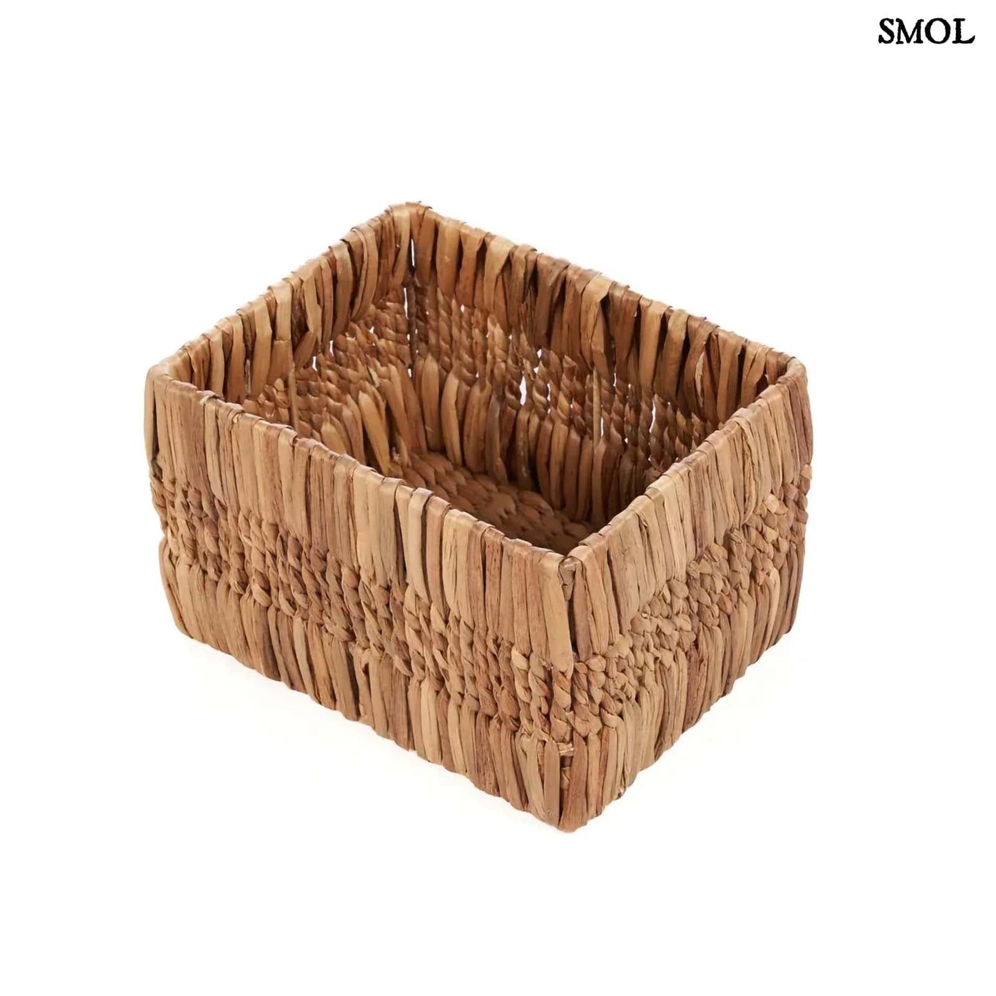AKUKU - tároló kosár banánlevélből - 32 cm - smol.hu - elforgatva