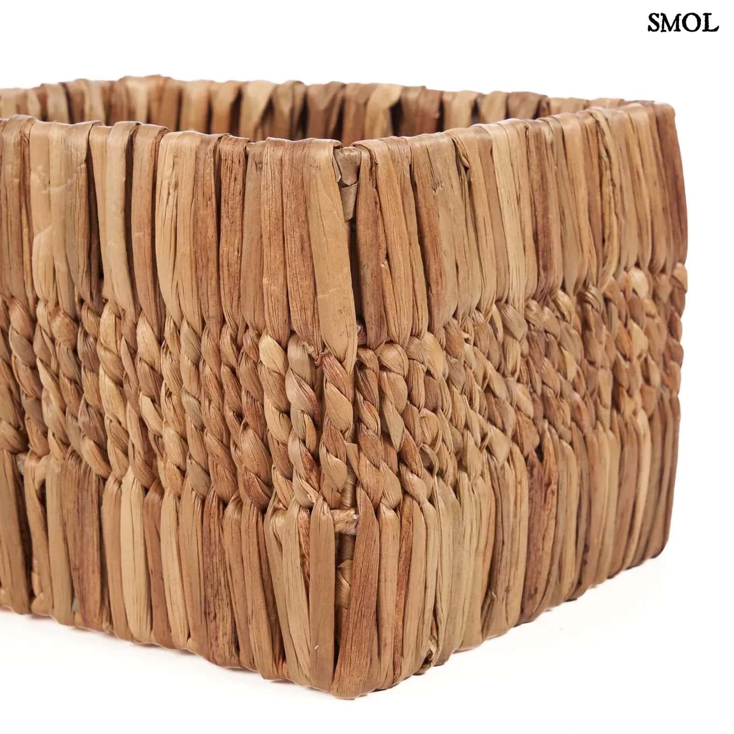 AKUKU - tároló kosár banánlevélből - 32 cm - smol.hu - sarok nagyítva