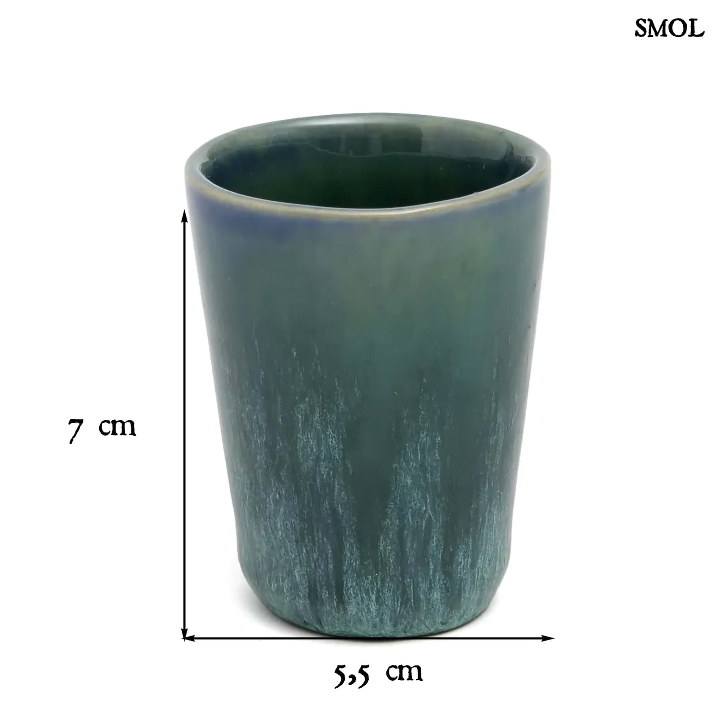 AQUA, eszpresszó csésze, 4 db-os szett, 7 cm - smol.hu