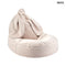 Gyerek nyuszis babzsákfotel | DUSTY BEIGE