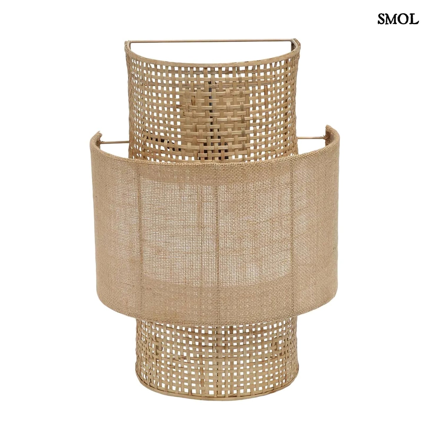 BOLLY, rattan, fali lámpaernyő - smol.hu
