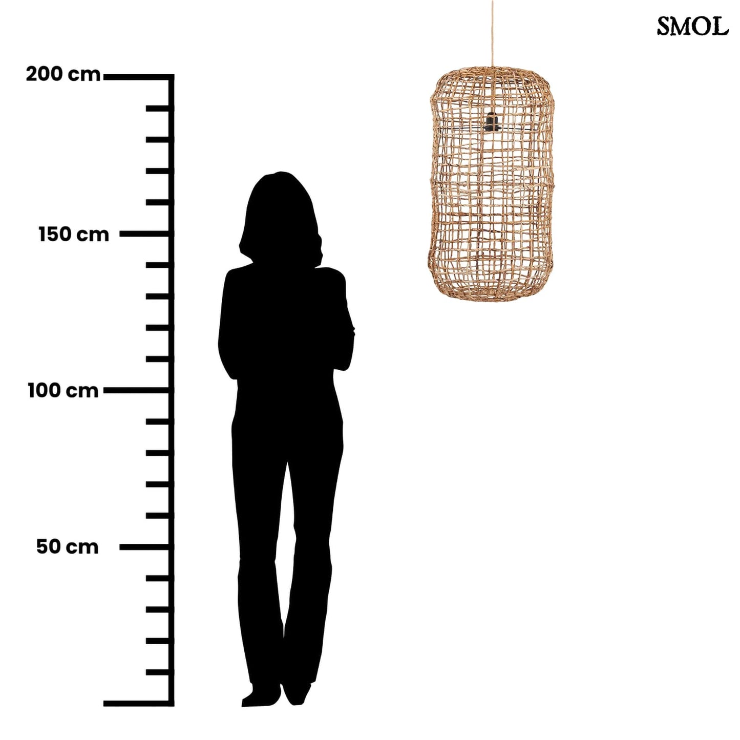 Banánlevél függőlámpaernyő, 74 cm | KUSO - smol.hu - méretarányosan