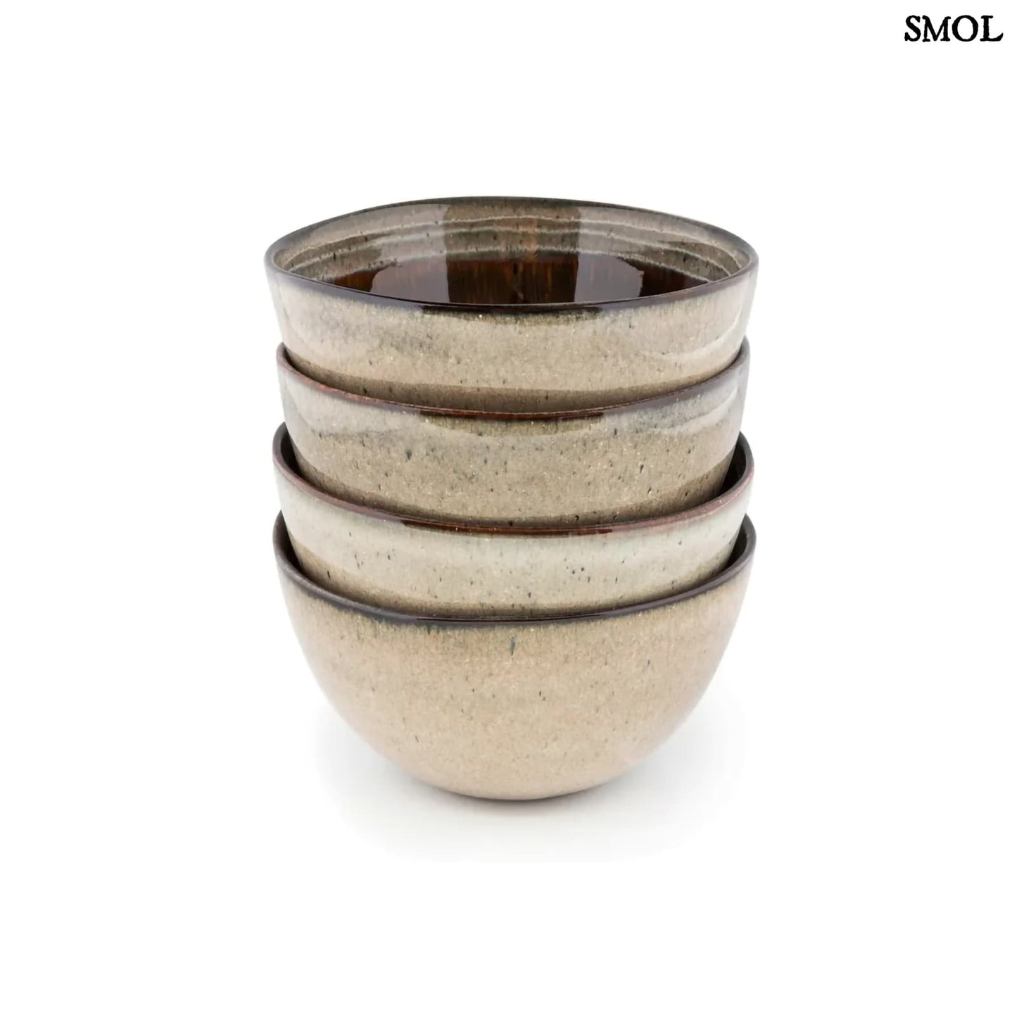 COMPORTA CEREAL, reggelizőtál készlet – 6 db, ⌀15 cm - smol.hu - 4 tál egymásban