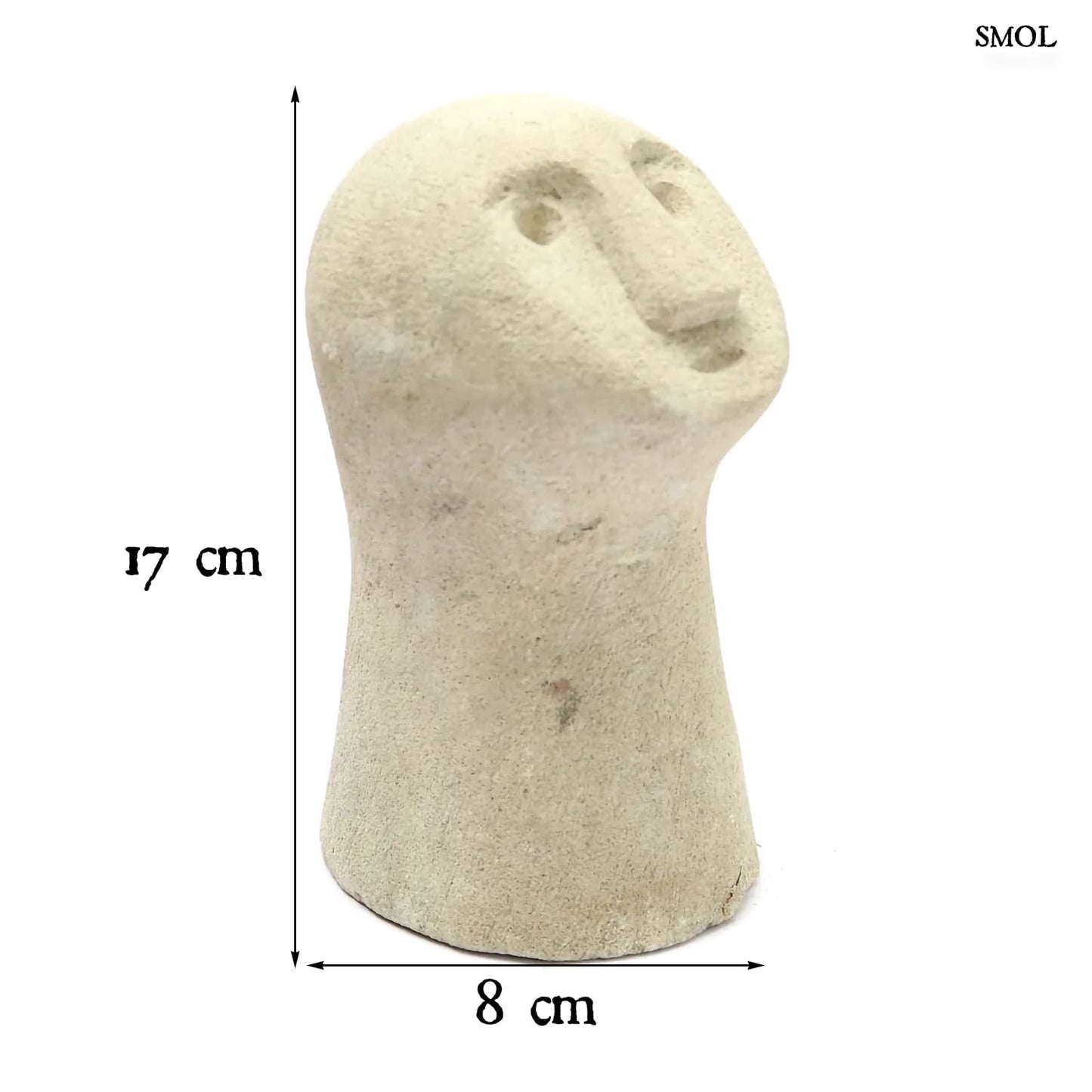 SUMBA8, kőszobor, 17 cm - smol.hu