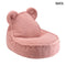 Gyerek mackós babzsákfotel | GUAVA PINK BEAR