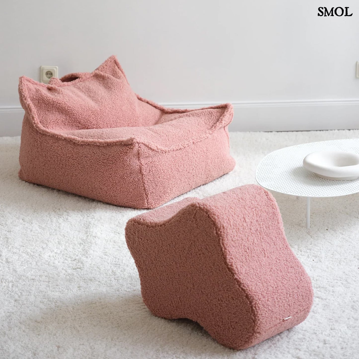 Gyerek felhő puff | CLOUD GUAVA - SMOL - gyerek babzsákfotellel, gyerekszobában