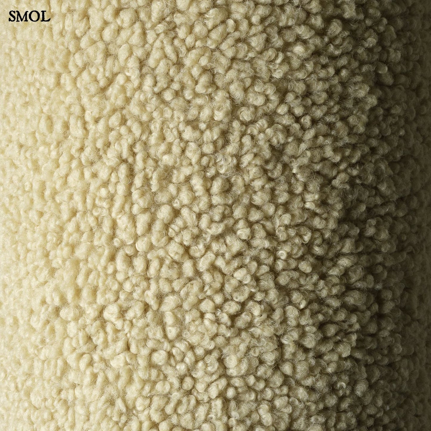Gyerek felhő puff | CLOUD MATCHA - SMOL - teddy anyag nagyítva