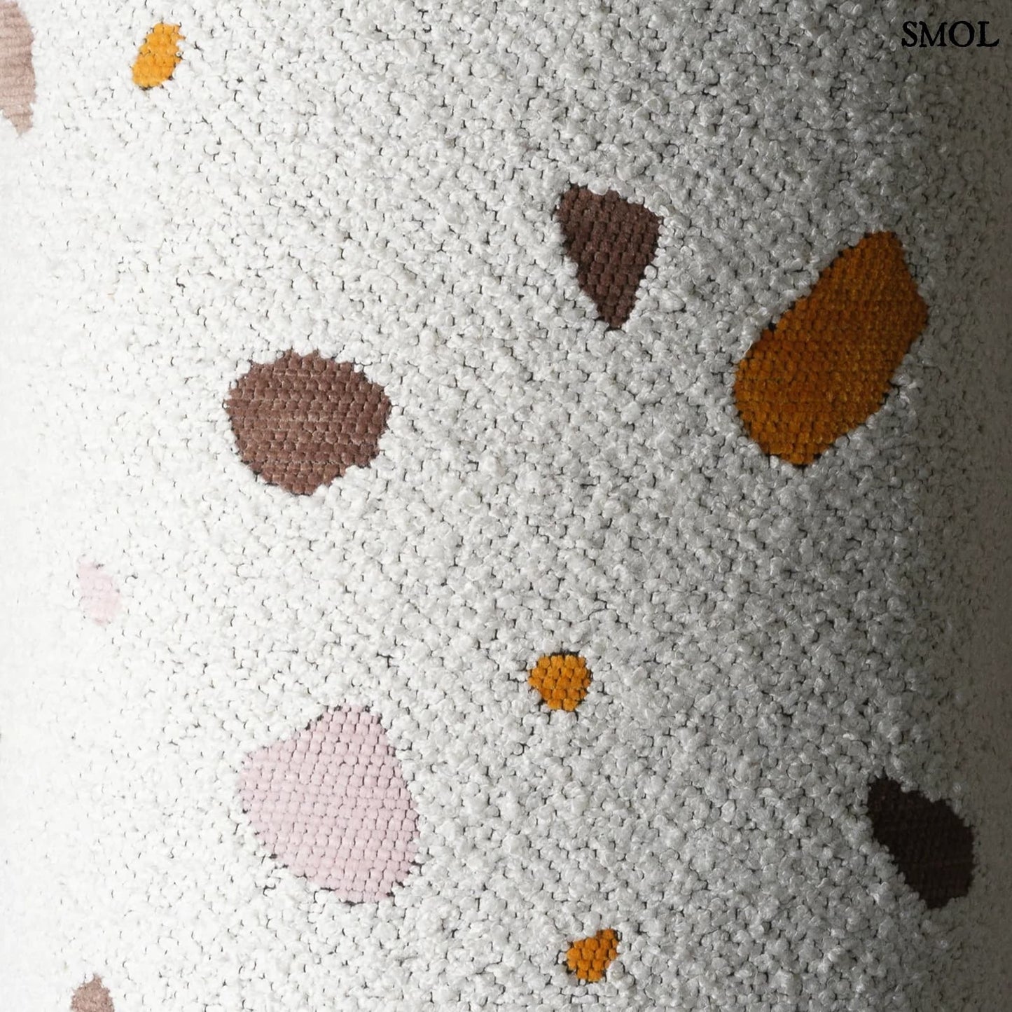 Gyerek felhő puff | TERRAZZO MARBLE | SMOL - anyag és minta nagyítva