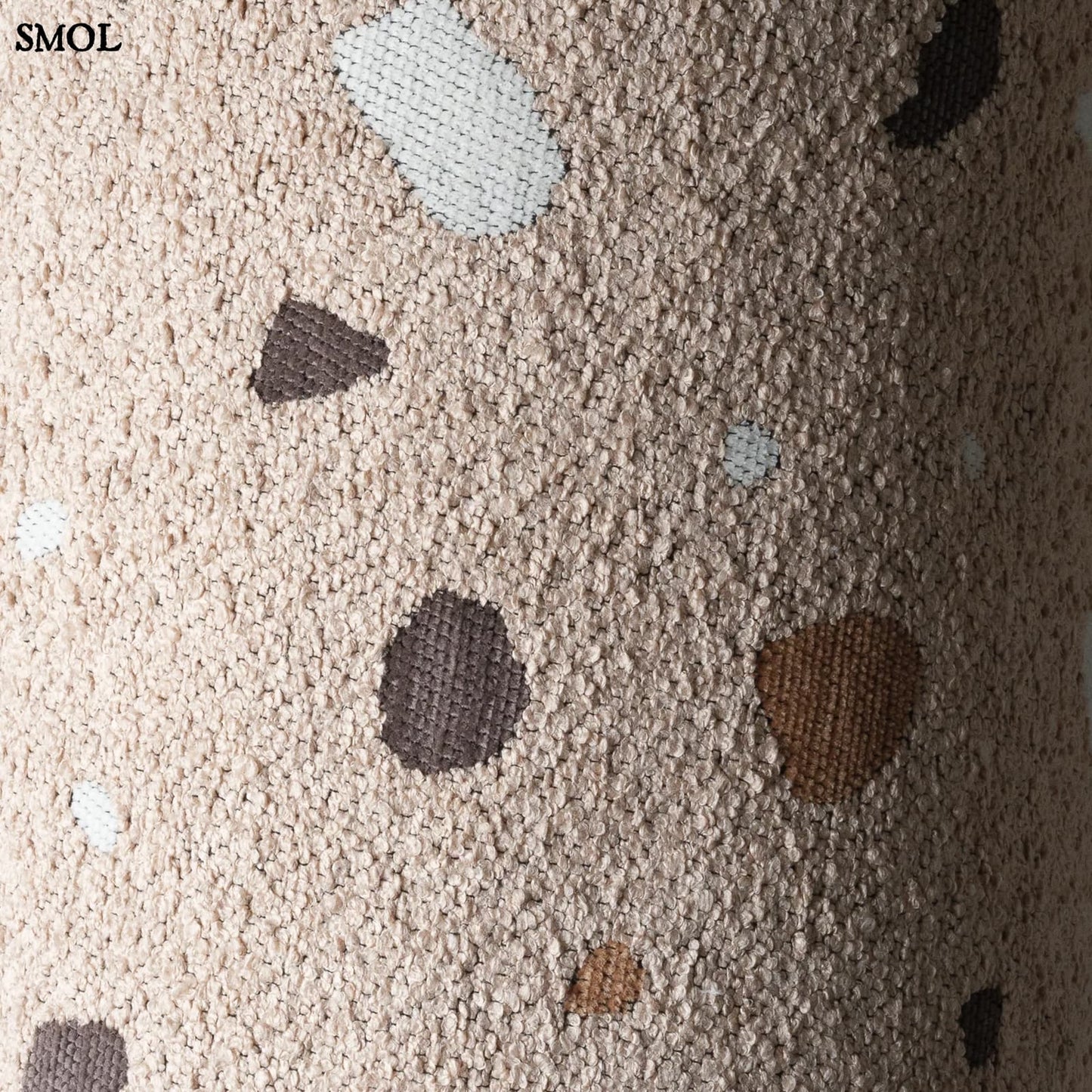 Gyerekpárna, 55x33 | TERRAZZO SAND - SMOL - anyag ás minta nagyítva