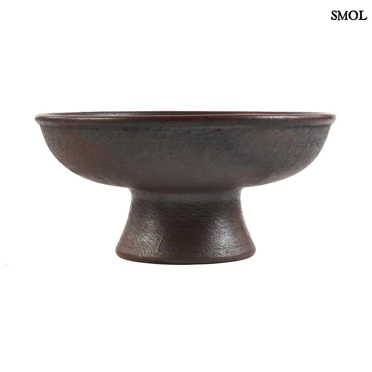 Gyümölcsöstál - terrakotta, 30 cm| ETHNIC FRUIT - smol.hu - oldalról