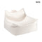Gyerek szögletes babzsákfotel | CREAM WHITE