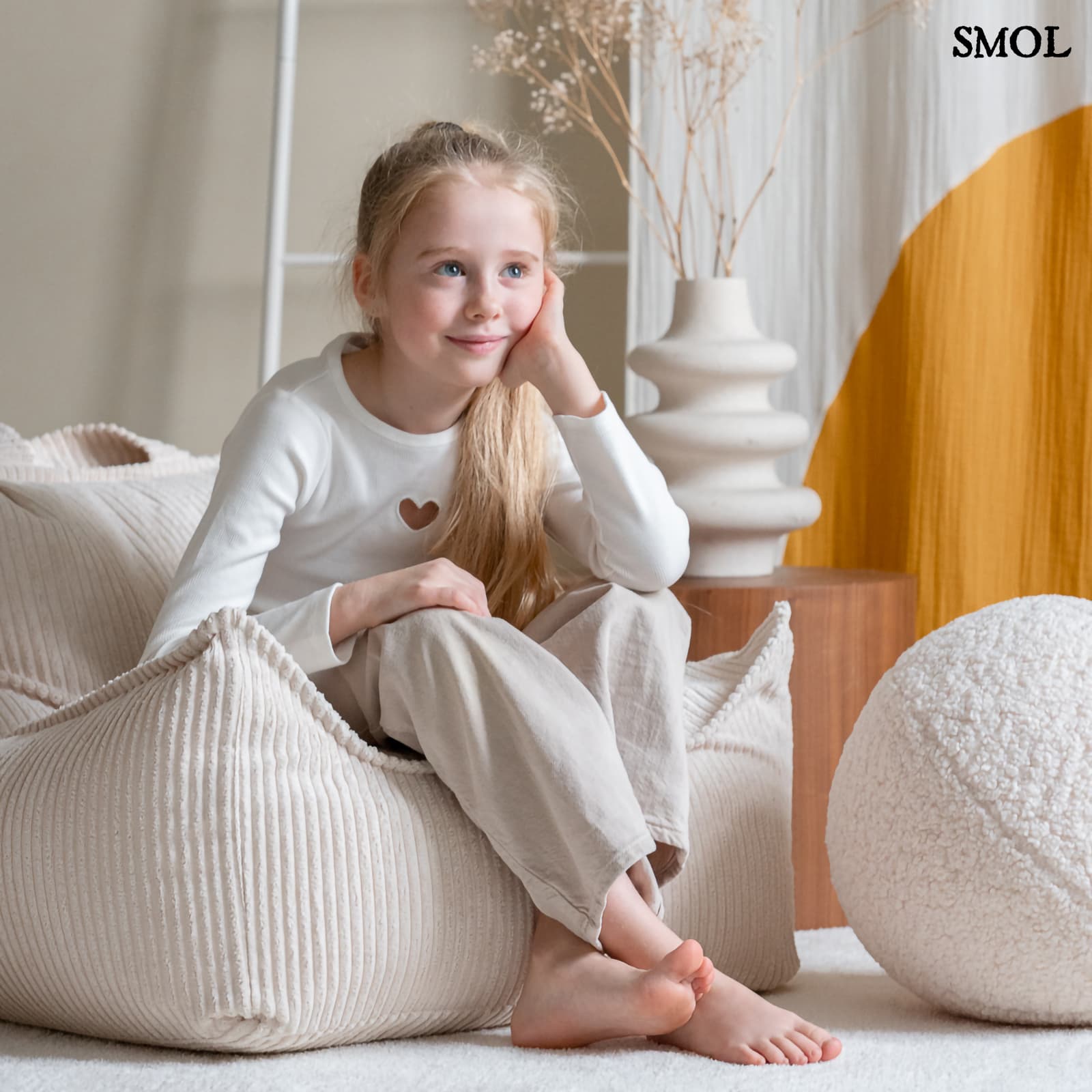 MARSHMALLOW, gyerek babzsákfotel, 80x70x50 - smol.hu