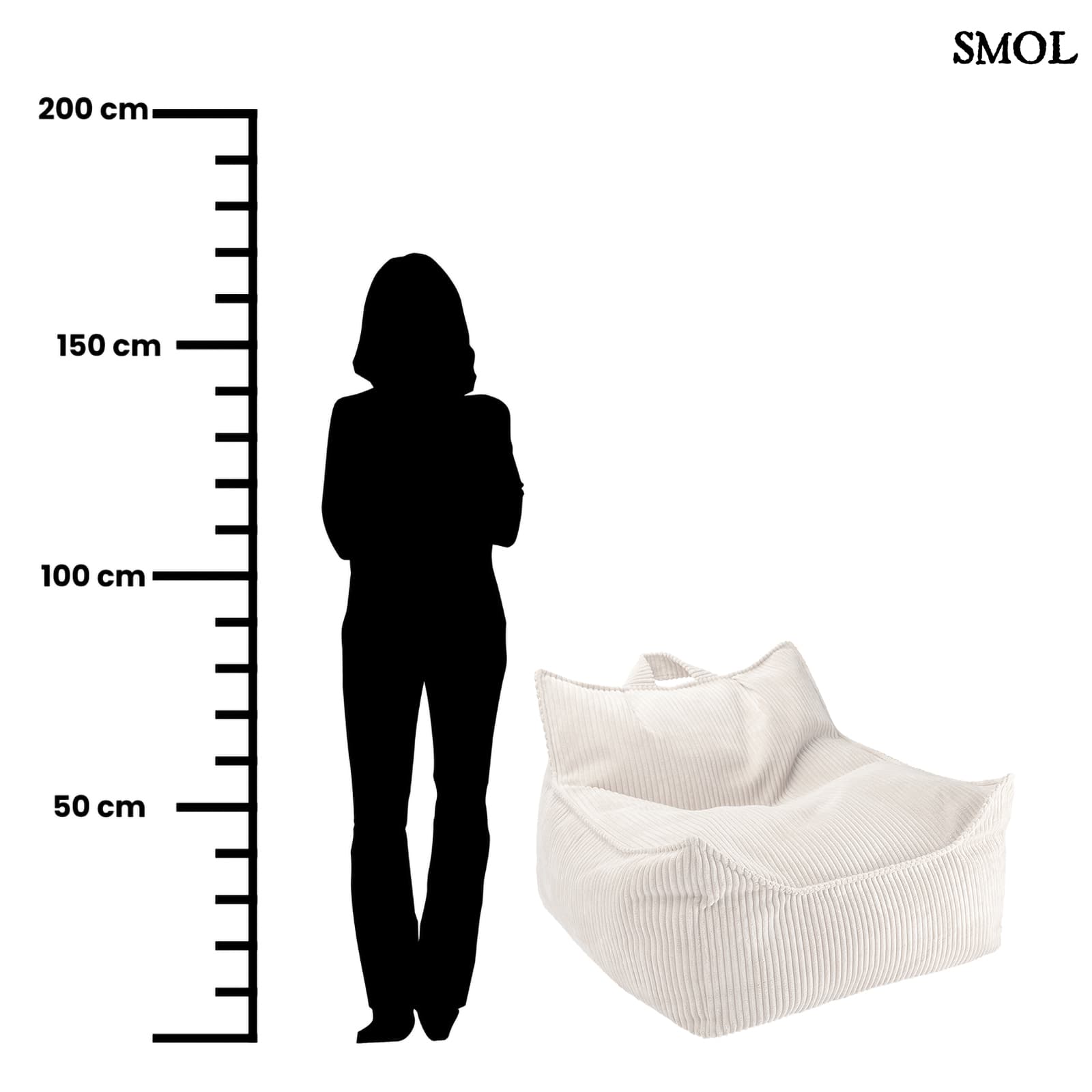 MARSHMALLOW, gyerek babzsákfotel, 80x70x50 - smol.hu