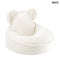 Gyerek mackós babzsákfotel | CREAM WHITE BEAR