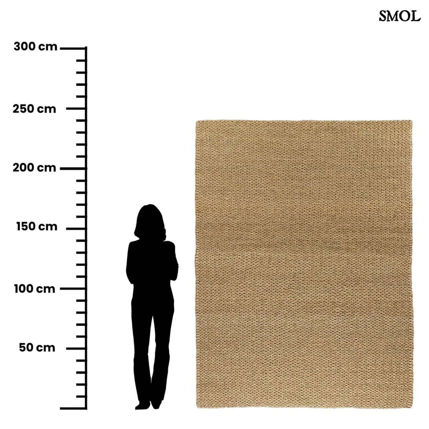 SIZALI, természetes szizál szőnyeg, 240x180 - smol.hu