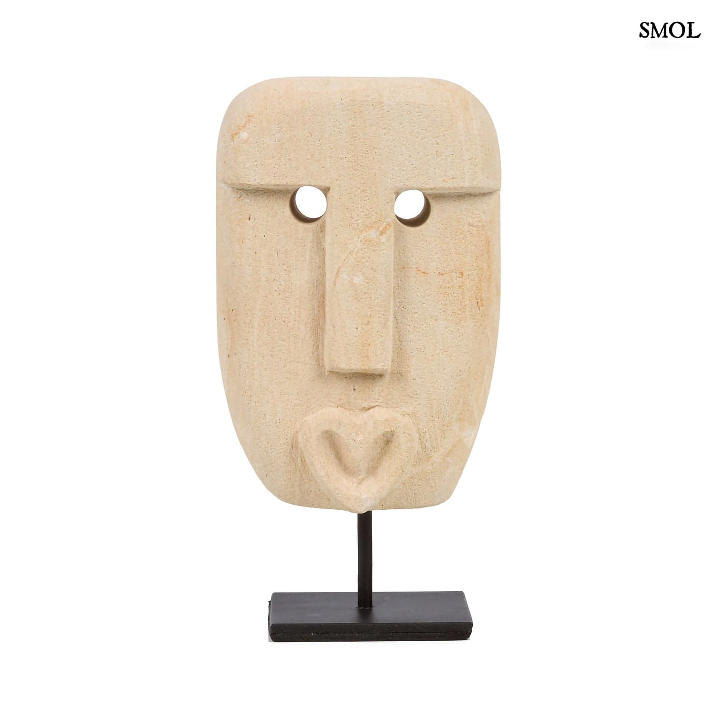SUMBA19, kőszobor tartón, 16 cm - smol.hu