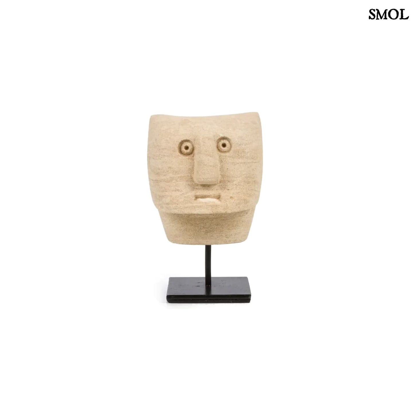 SUMBA23, kőszobor tartón, 13 cm - smol.hu