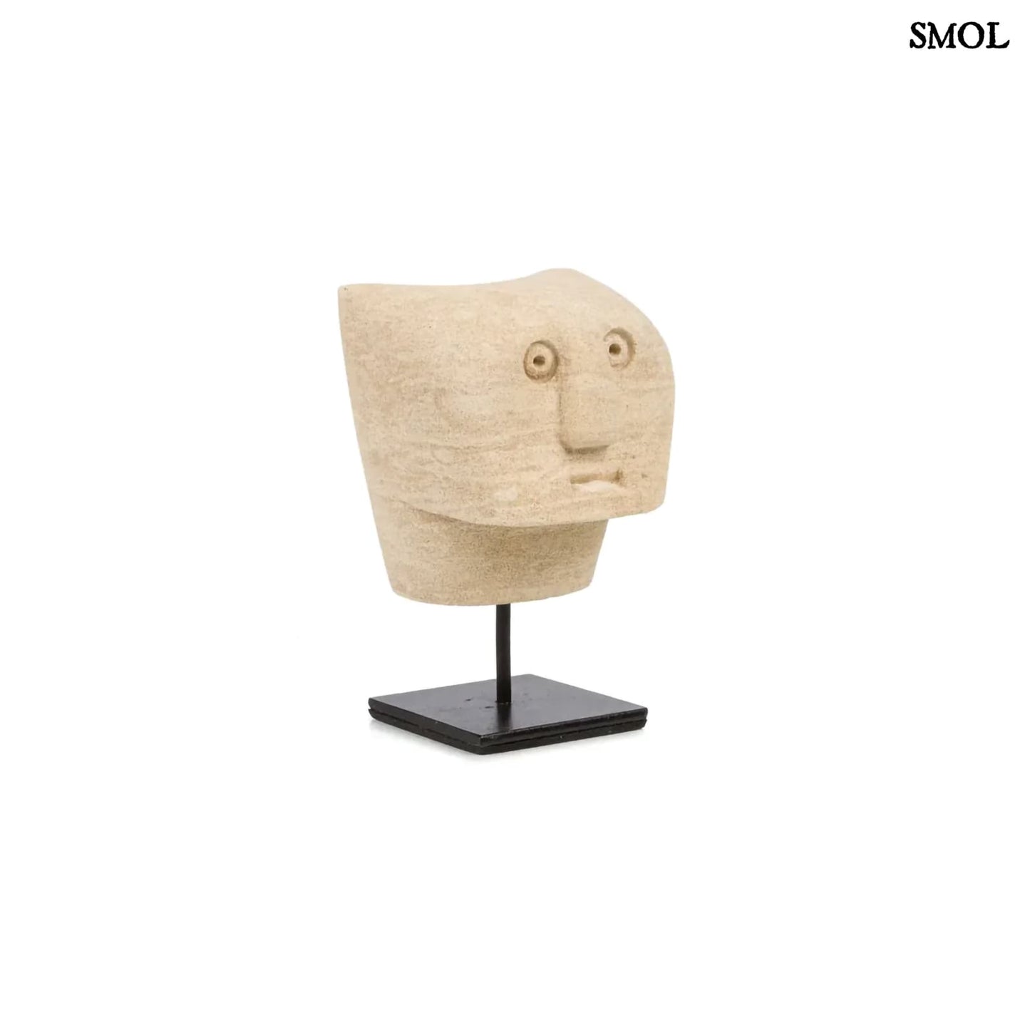 SUMBA23, kőszobor tartón, 13 cm - smol.hu