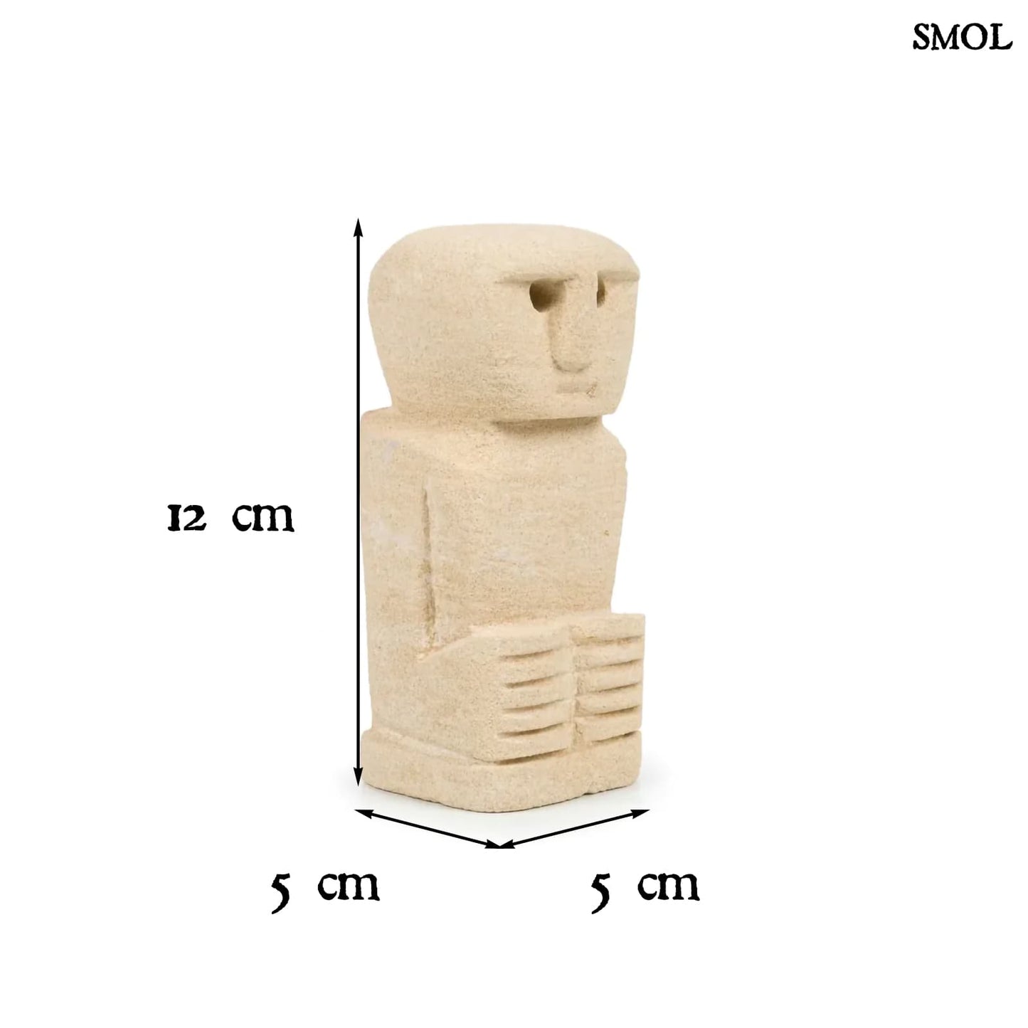 SUMBA24, kőszobor, 12 cm - smol.hu