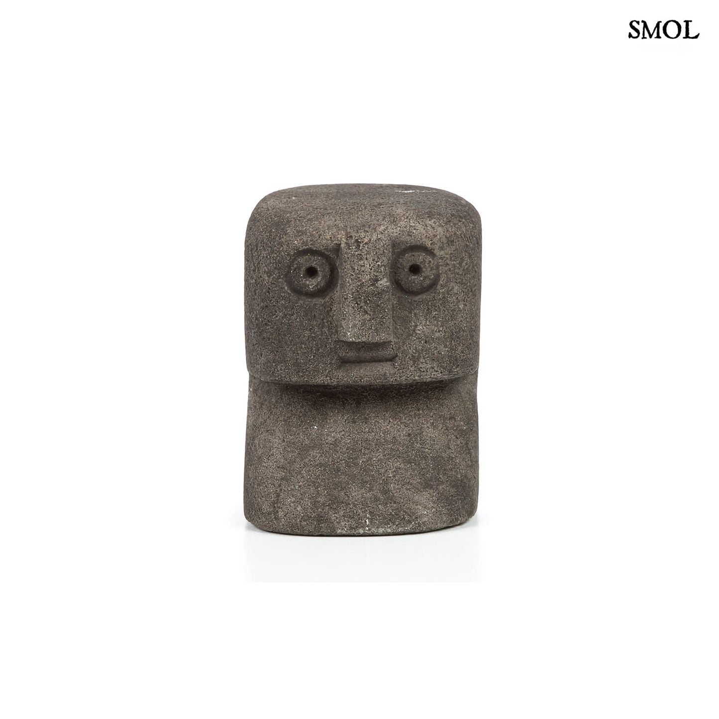 SUMBA14, szürke kőszobor, 7 cm - smol.hu