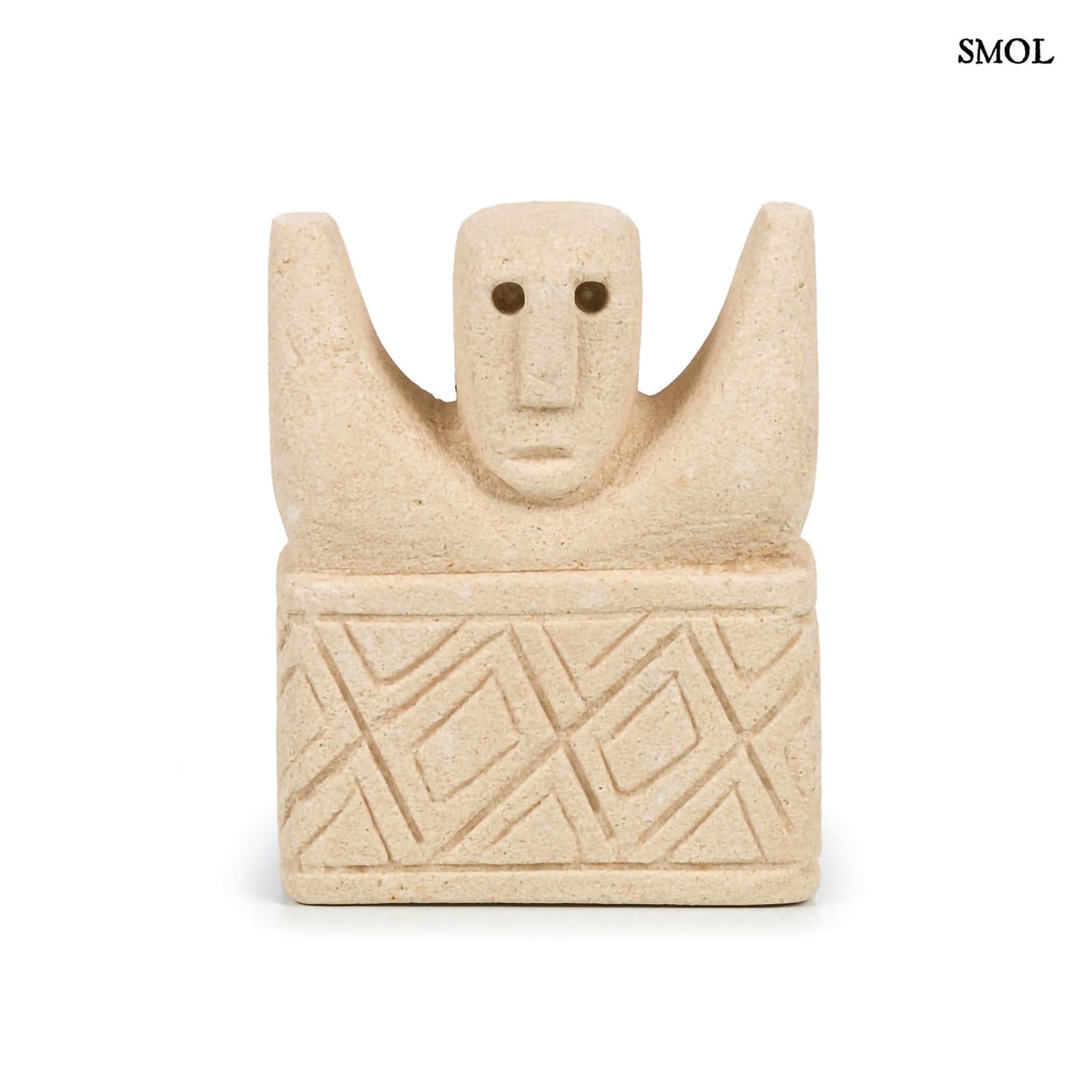 SUMBA17, kőszobor, 10,5 cm - smol.hu