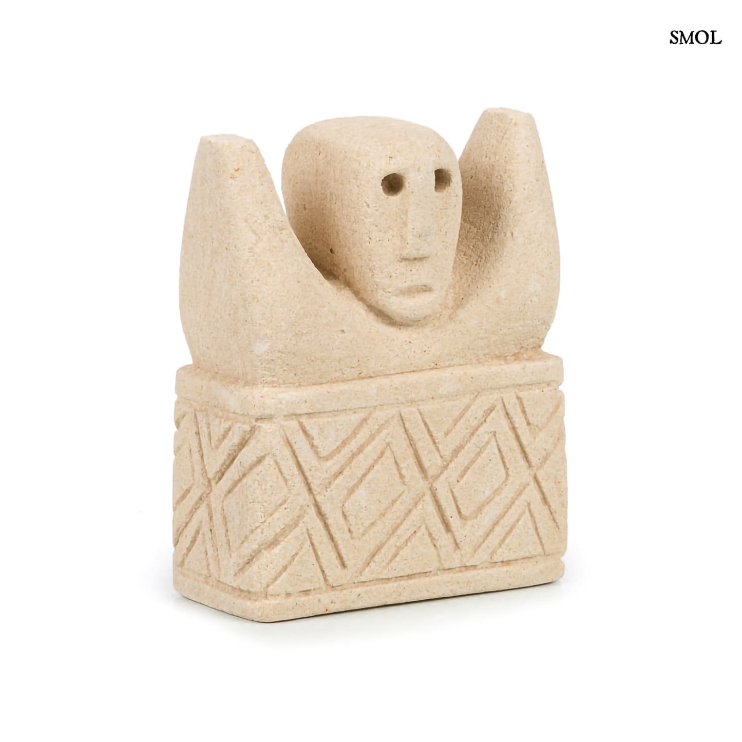 SUMBA17, kőszobor, 10,5 cm - smol.hu