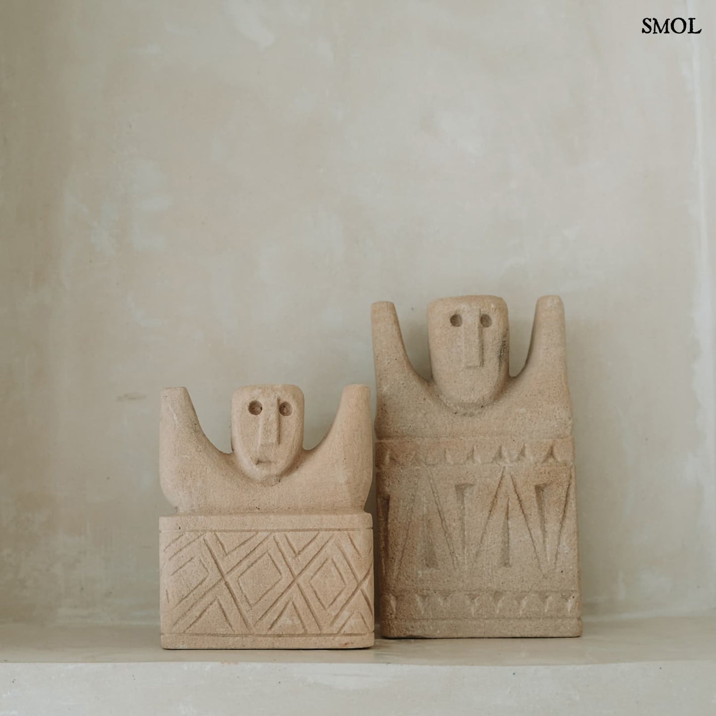 SUMBA17, kőszobor, 10,5 cm - smol.hu
