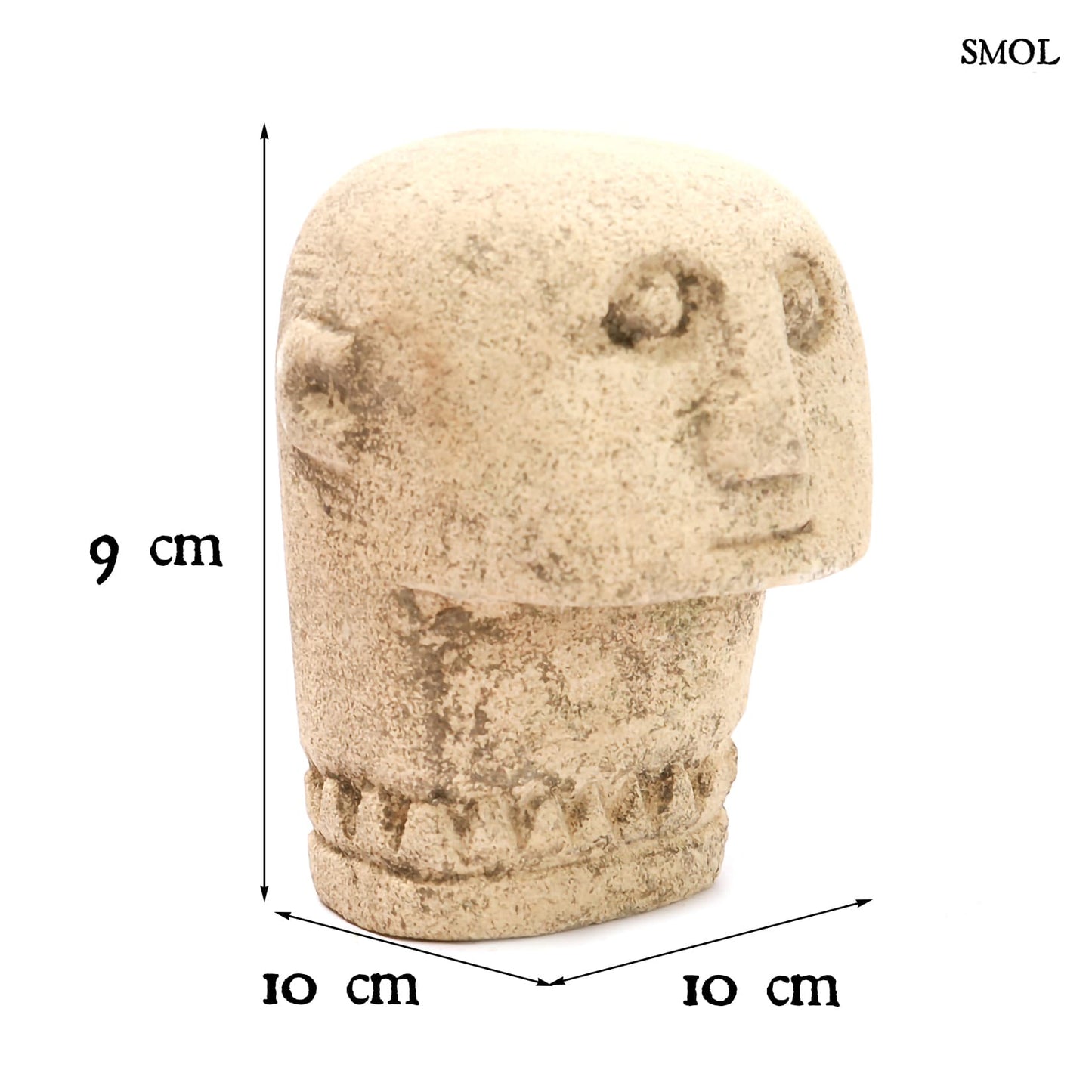 SUMBA9, kőszobor, 9 cm - smol.hu