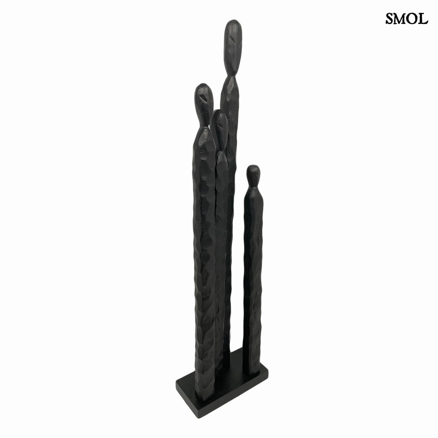 Szobor - mangófa, fekete, 111 cm | KADE - smol.hu - ferdén