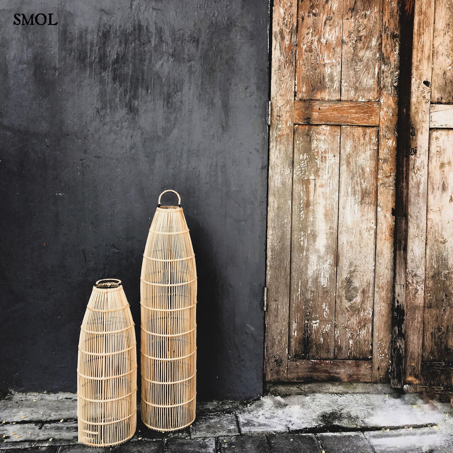 TRAP, rattan lámpaernyő, 90 cm - smol.hu