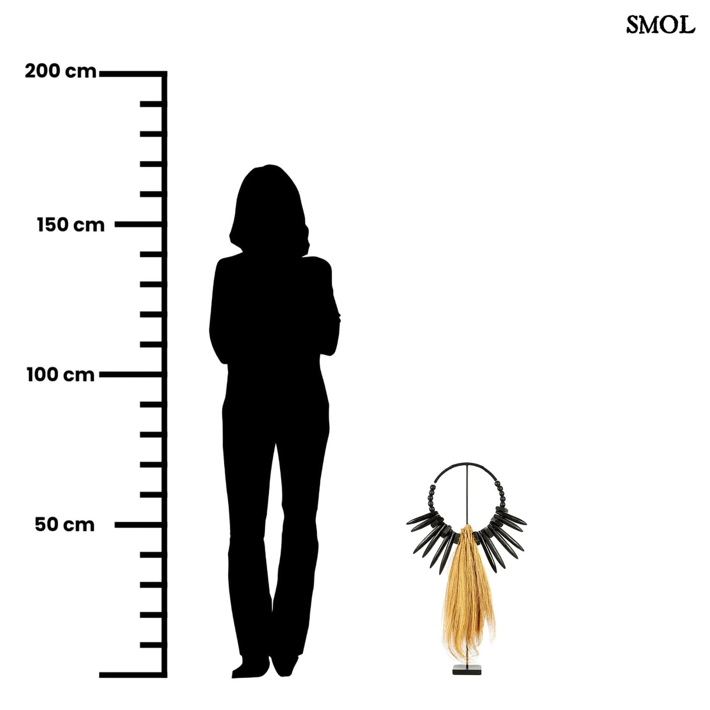 Természetes Fa Asztali Dekoráció Fűvel | RAYUNG WOOD | SMOL - méretarányosan