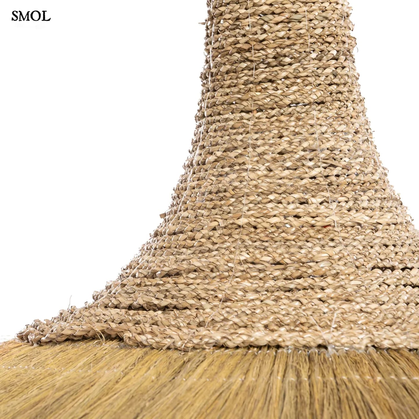 Természetes Függőlámpaernyő, ⌀100 cm | MAKIKI | SMOL - felső rész nagyítva