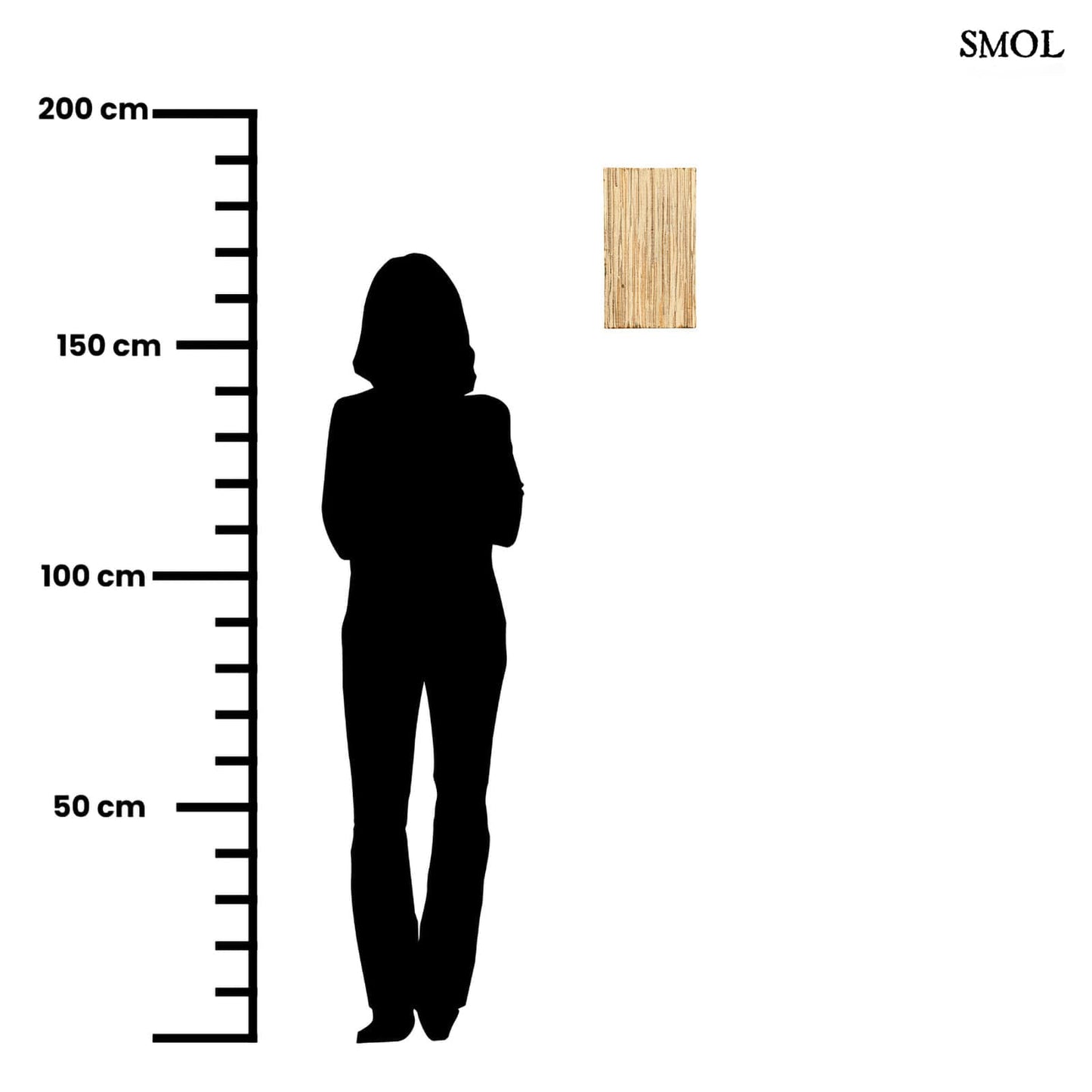 Természetes Függőlámpaernyő, 35 cm | HYLDA | SMOL - méretarányosan