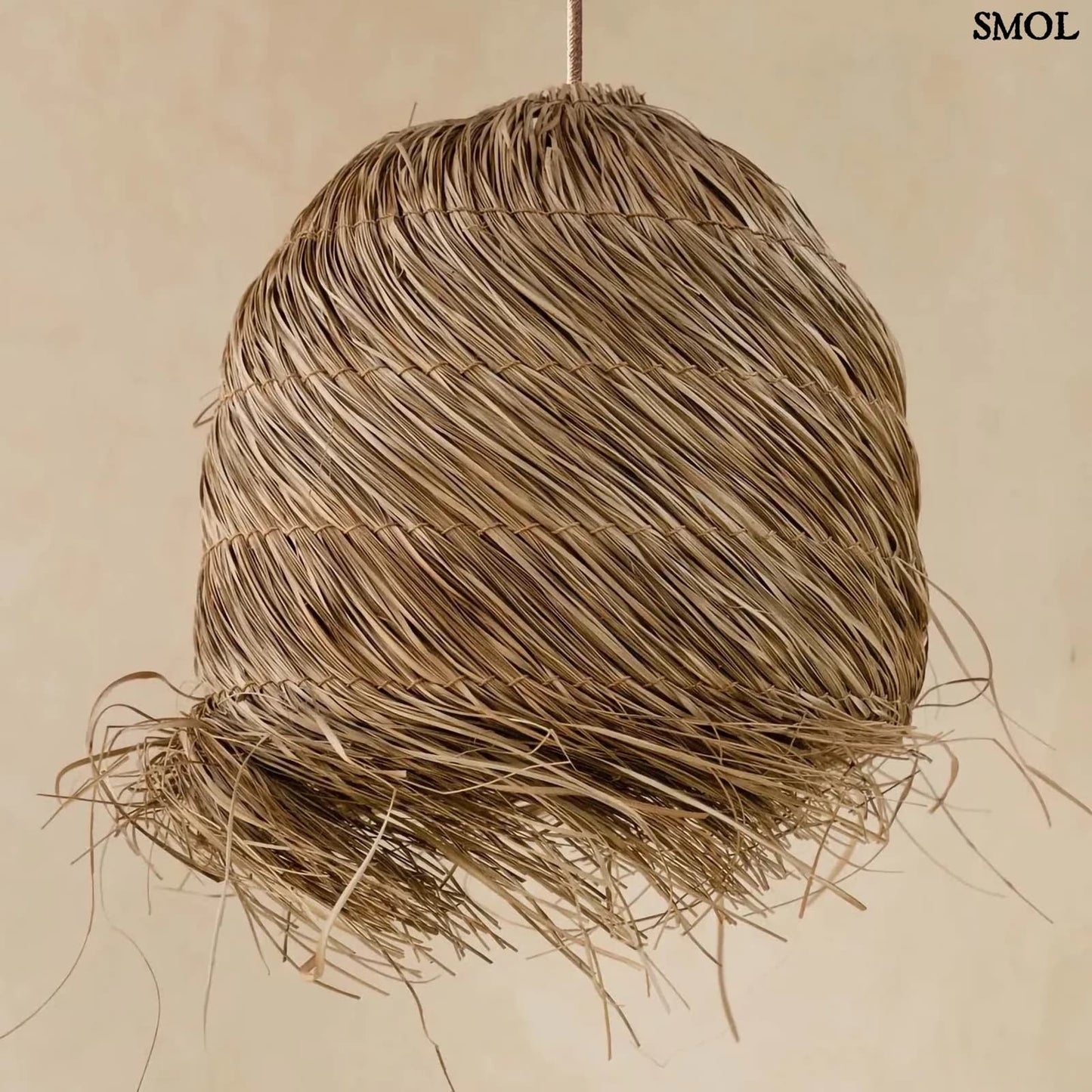 Természetes Függőlámpaernyő, 50 cm | WICKED | SMOL - falon