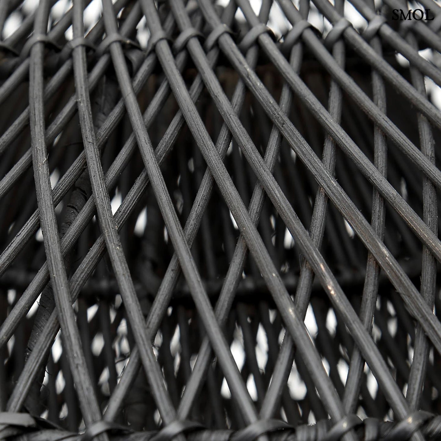 Természetes Rattan Függőlámpaernyő, ⌀60 cm | CLOUD | SMOL - rattan nagyítva