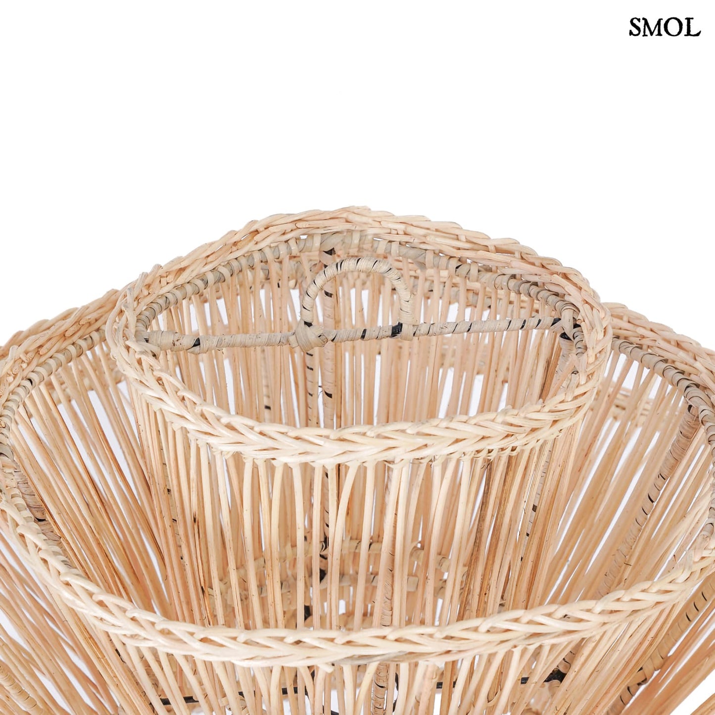 Természetes Rattan Függőlámpaernyő, 63 cm | SHIITAKE | SMOL -akasztó nagyítva