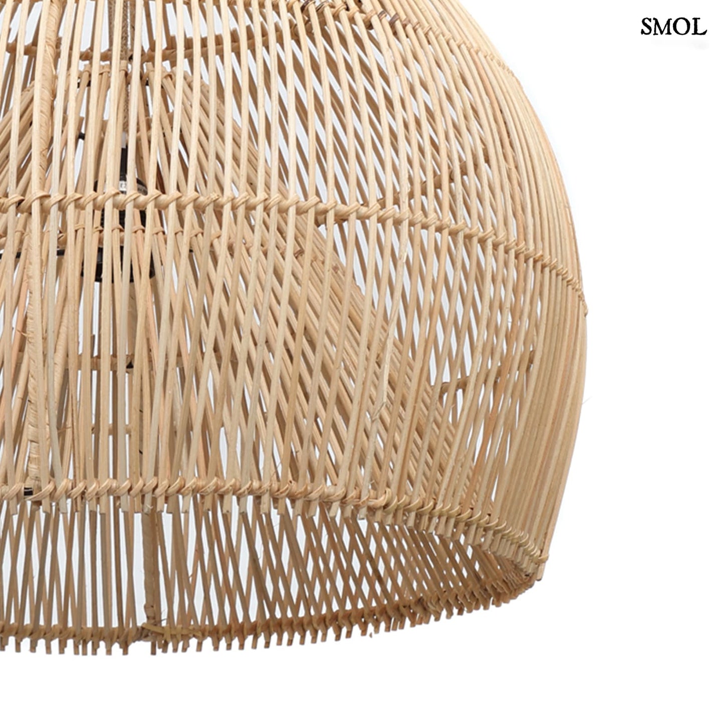 Természetes Rattan Függőlámpaernyő, 55 cm | LOBSTER | SMOL - nagyítva