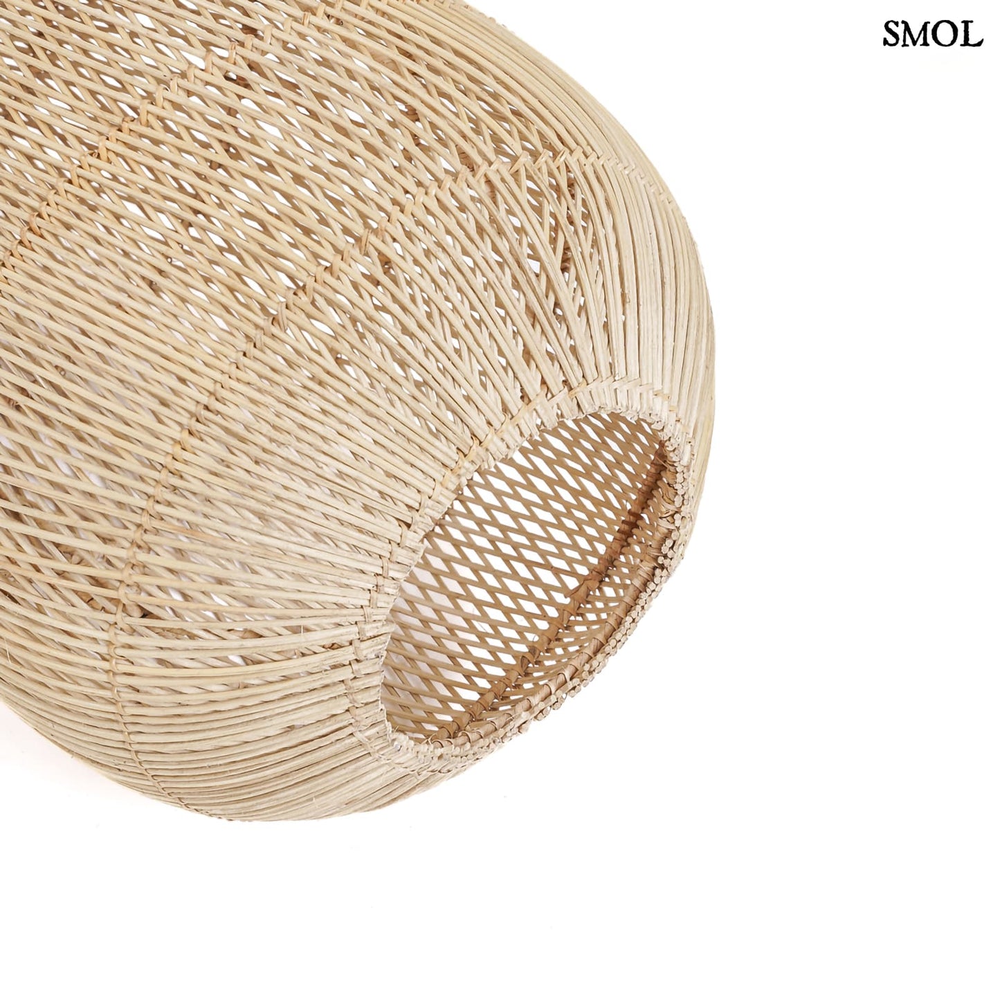 Természetes Rattan Lámpaernyő, 90 cm | KENDI | SMOL - ferdén
