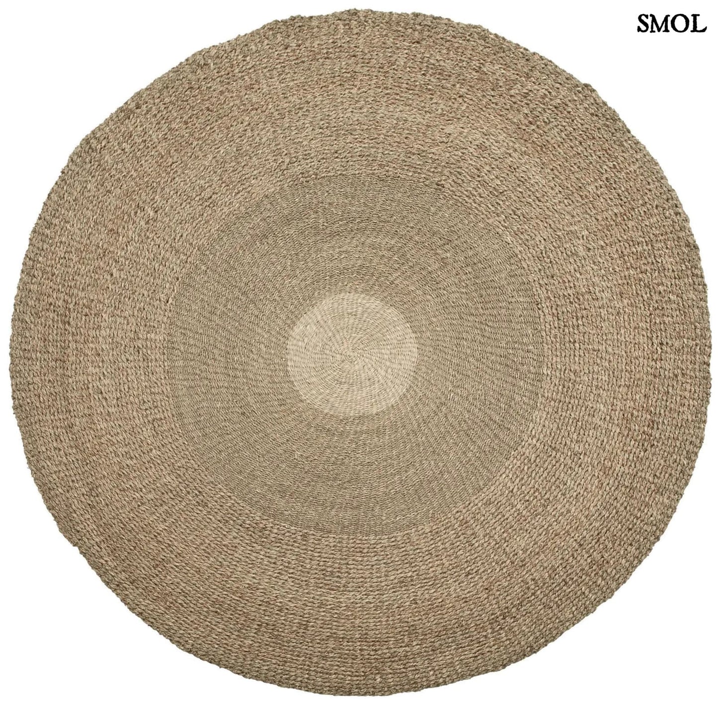Természetes Tengerifű Szőnyeg, 200 cm | MEKONG | SMOL - fehér háttérrel