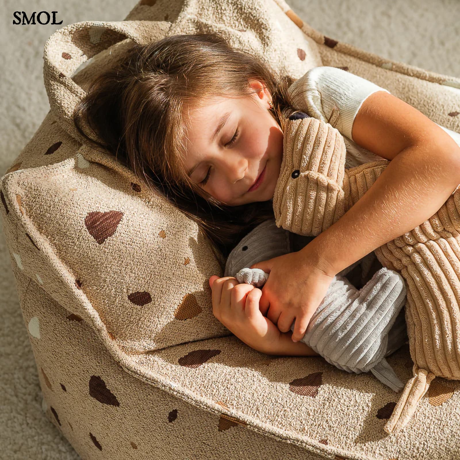 TERRAZZO SAND, gyerek babzsákfotel, 80x70x50 - smol.hu