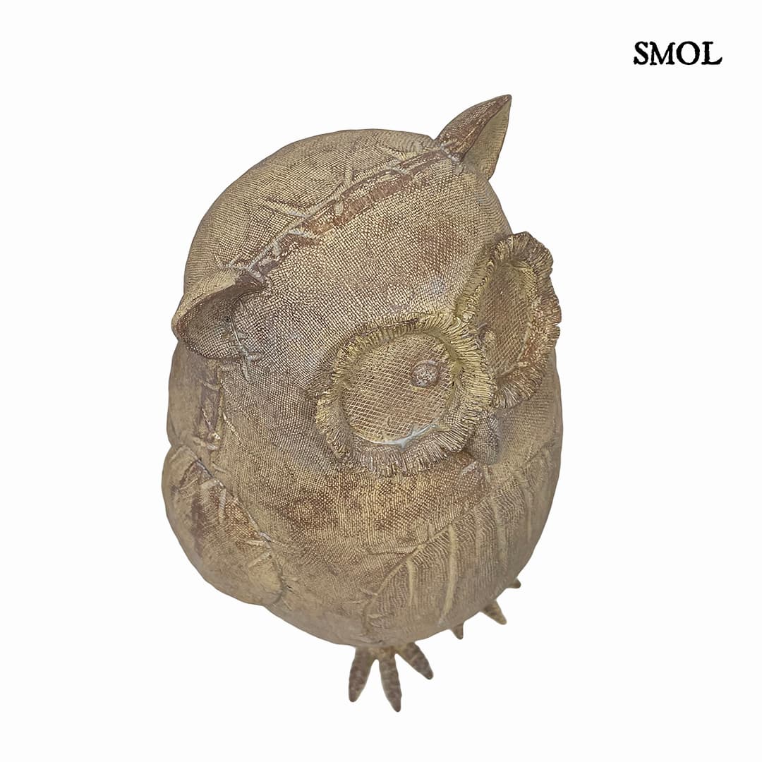 Szobor - bagoly, 35cm | OWL - smol.hu - felülről