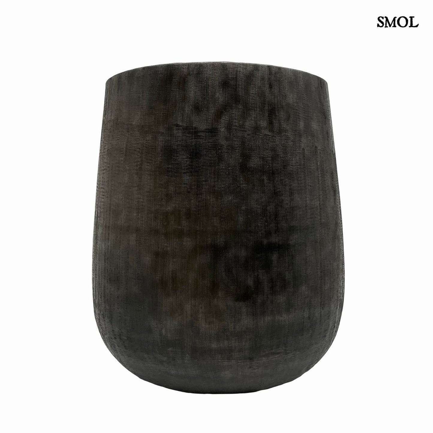 Virágtartó - fém, nagyméretű, 42 cm | DENALI - smol.hu - fehér háttérrel
