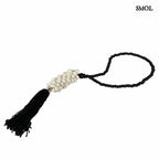 Kagylós Függődísz - fekete-fehér | KAWA