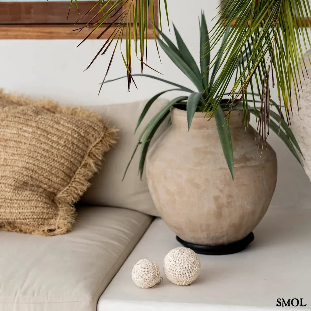 Kagyló függődísz – fehér, kerek, L | BUBBLE SHELL