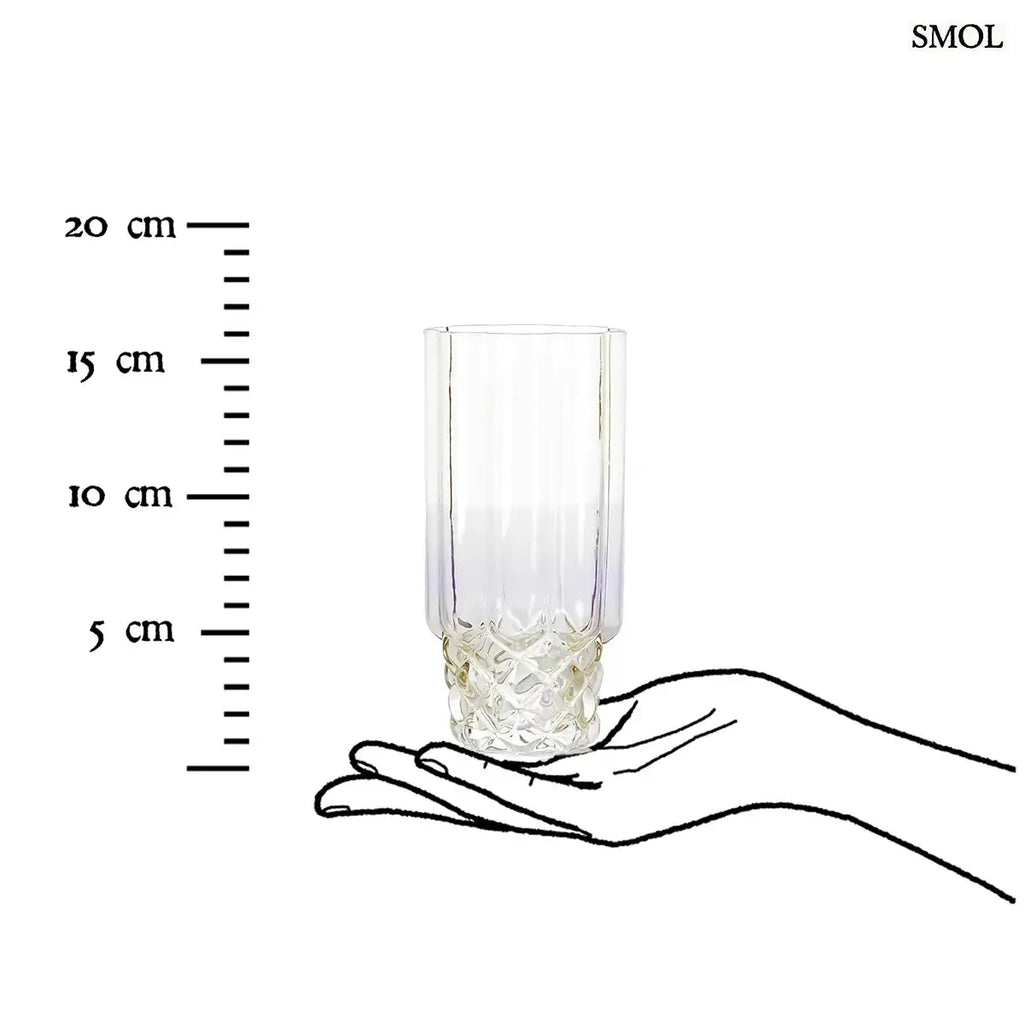 Highball pohár szett (6 db) – magas, rózsaszín | PINK BLUSH