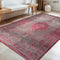 Szőnyeg – perzsa minta, szürke-rózsaszín | ECO RUG PINK FLASH