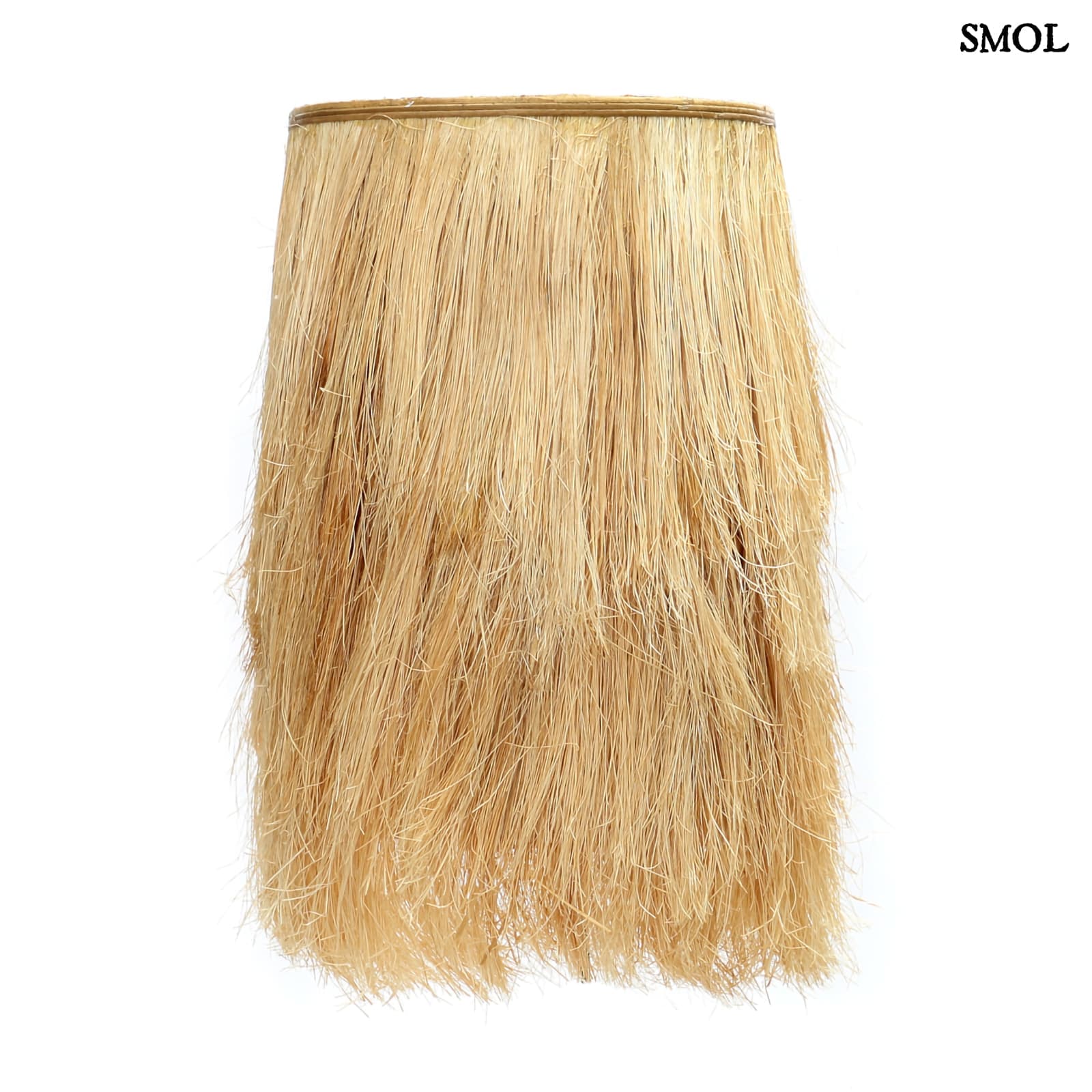 ABACA – természetes falilámpa, natúr - 35 cm - smol.hu - fehér háttérrel