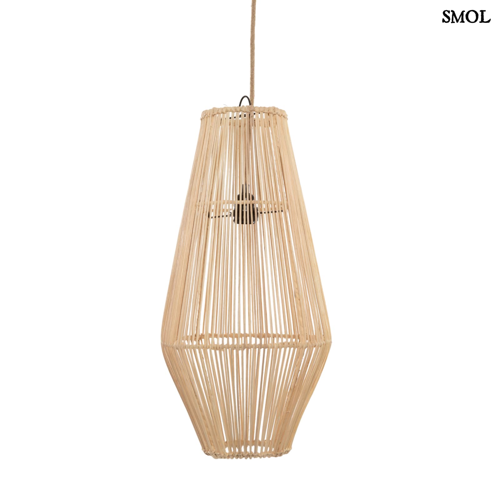 AFRODISIAC - rattan lámpaernyő - natúr, 60 cm - smol.hu - fehér háttérrel